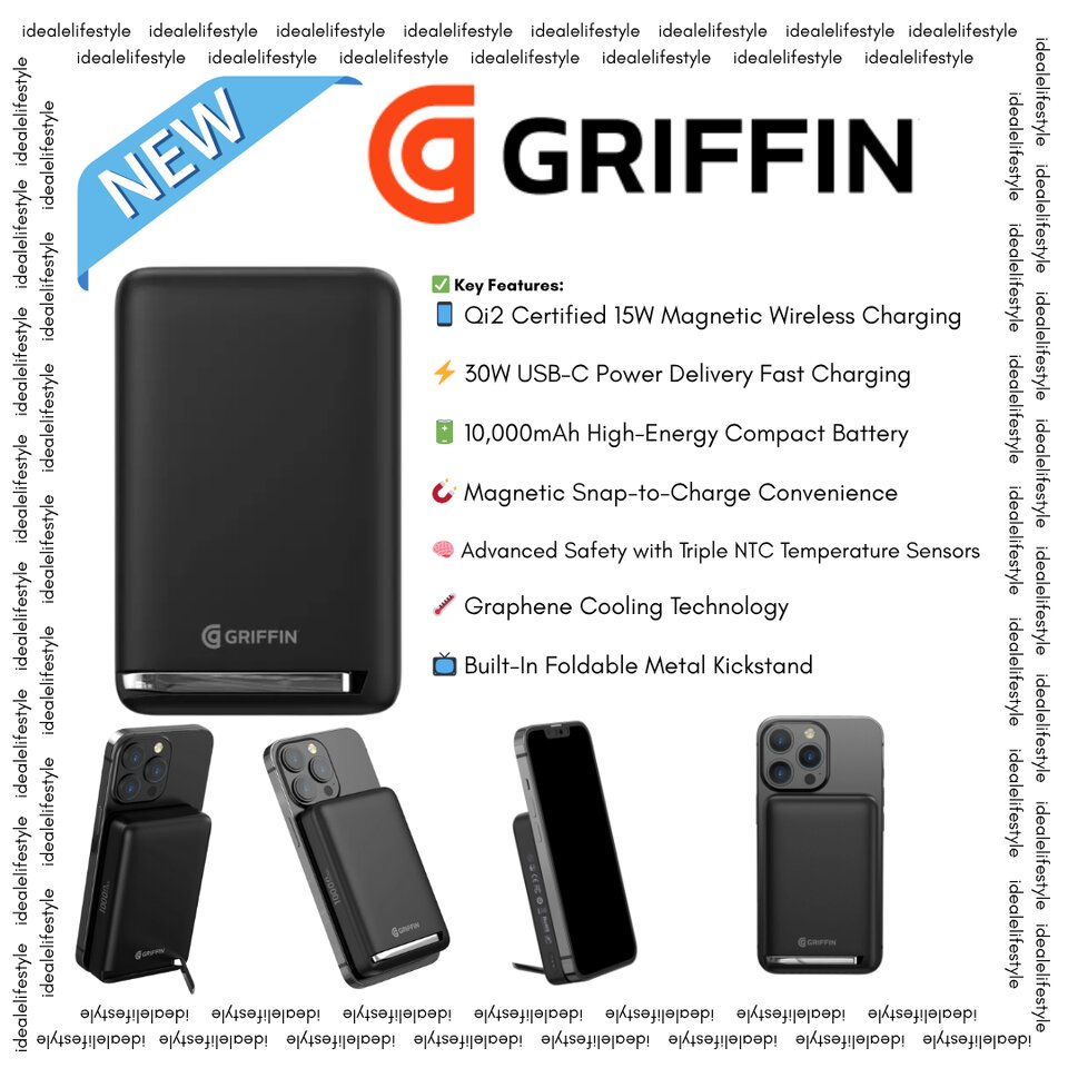 griffin-powerbrick-10000mah-qi2-certified-pd-30w-power-bank-magnetic-wireless-charging-30w-pd-compact-with-kickstand-260721044015